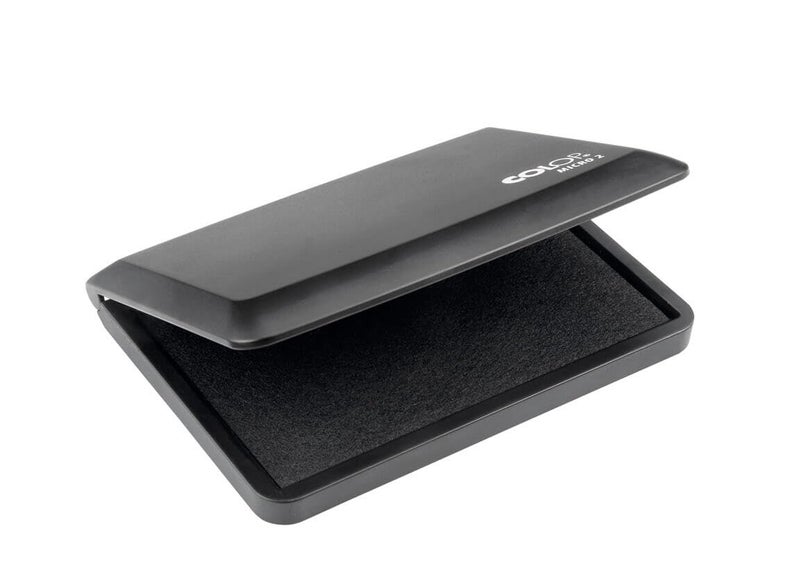 COLOP Micro Felt Pad with 801 Non-Toxic, Water Based Premium Ink (Black, Micro II Felt Pad - 2-3/4 x 4-1/4") - Image 1